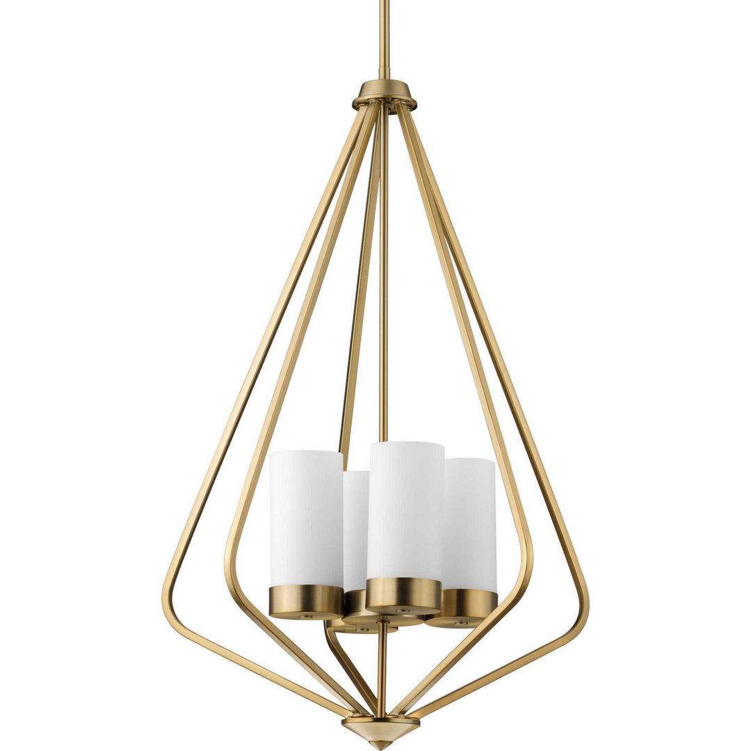 Progress Canada - P500305-109 - Four Light Pendant - Elevate - Brushed Bronze