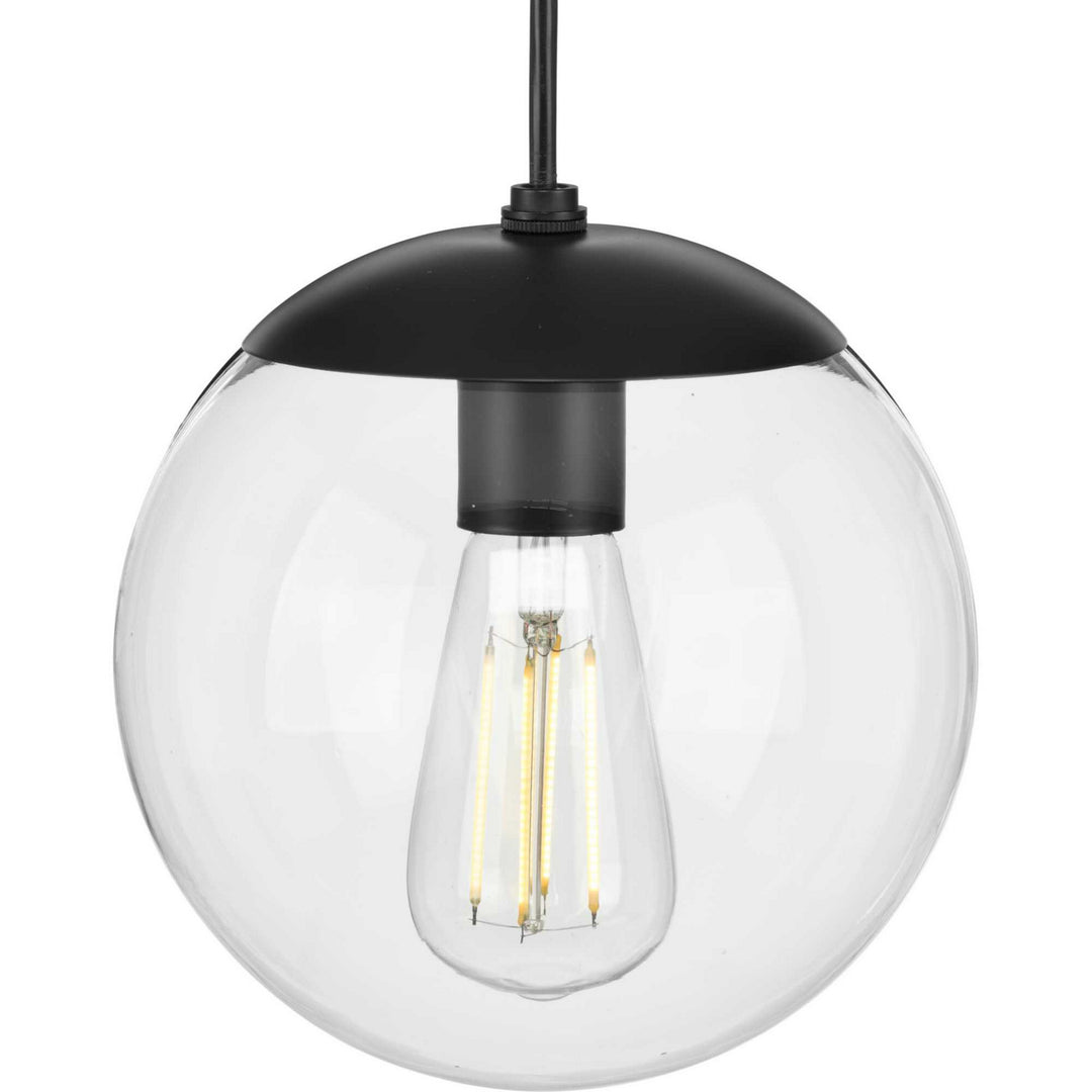 Atwell One Light Pendant in Matte Black - available from The Lighting Shoppe, trusted by Canadian homeowners