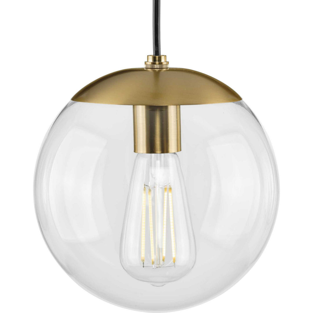 Atwell One Light Pendant in Brushed Bronze - available from The Lighting Shoppe, trusted by Canadian homeowners