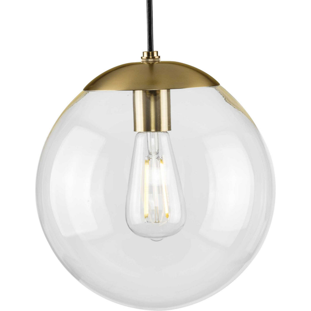 Atwell One Light Pendant in Brushed Bronze - available from The Lighting Shoppe, trusted by Canadian homeowners