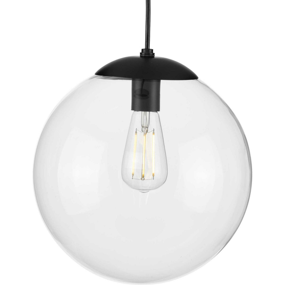 Atwell One Light Pendant in Matte Black - available from The Lighting Shoppe, trusted by Canadian homeowners