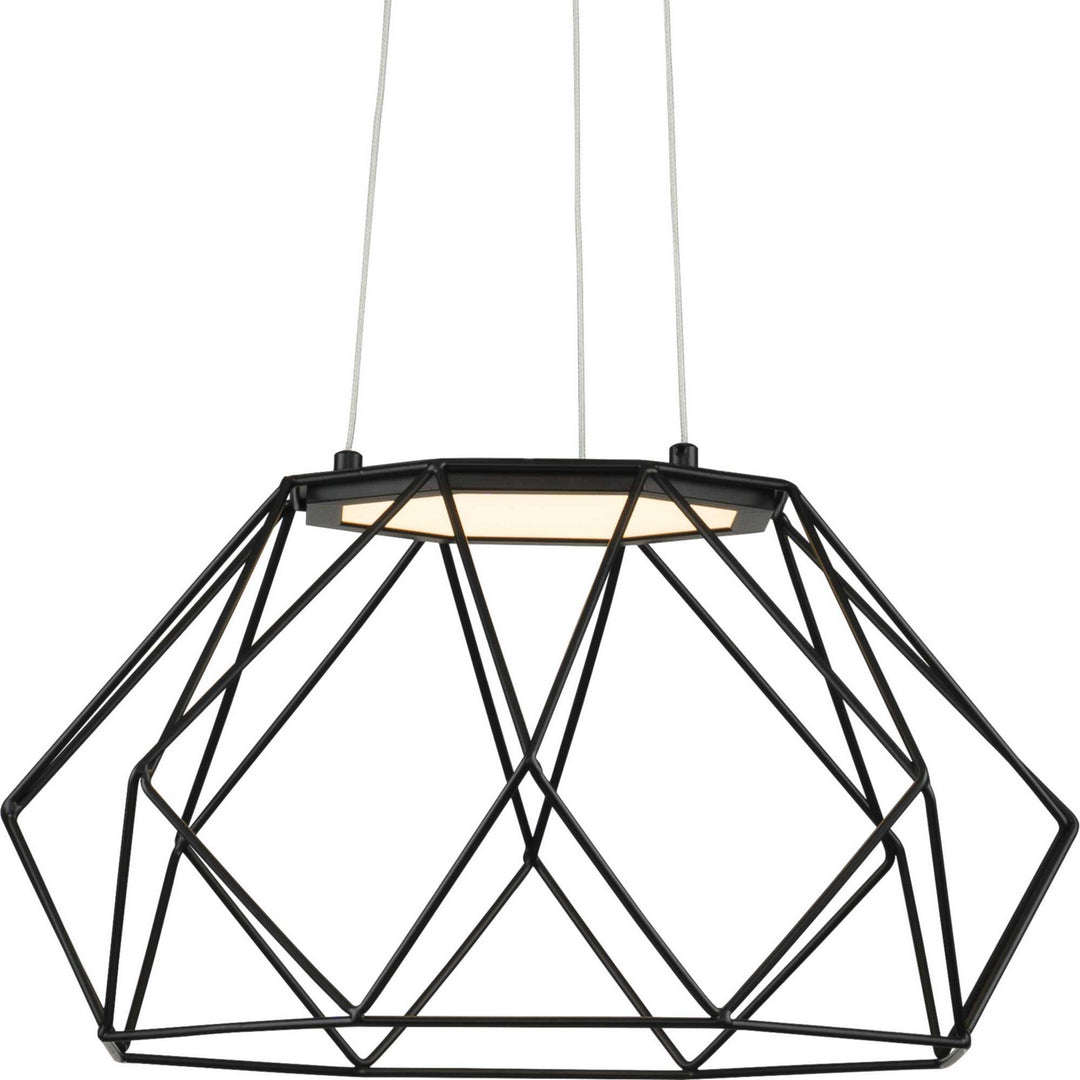Progress Canada - P500319-031-30 - LED Pendant - Geodesic LED - Matte Black