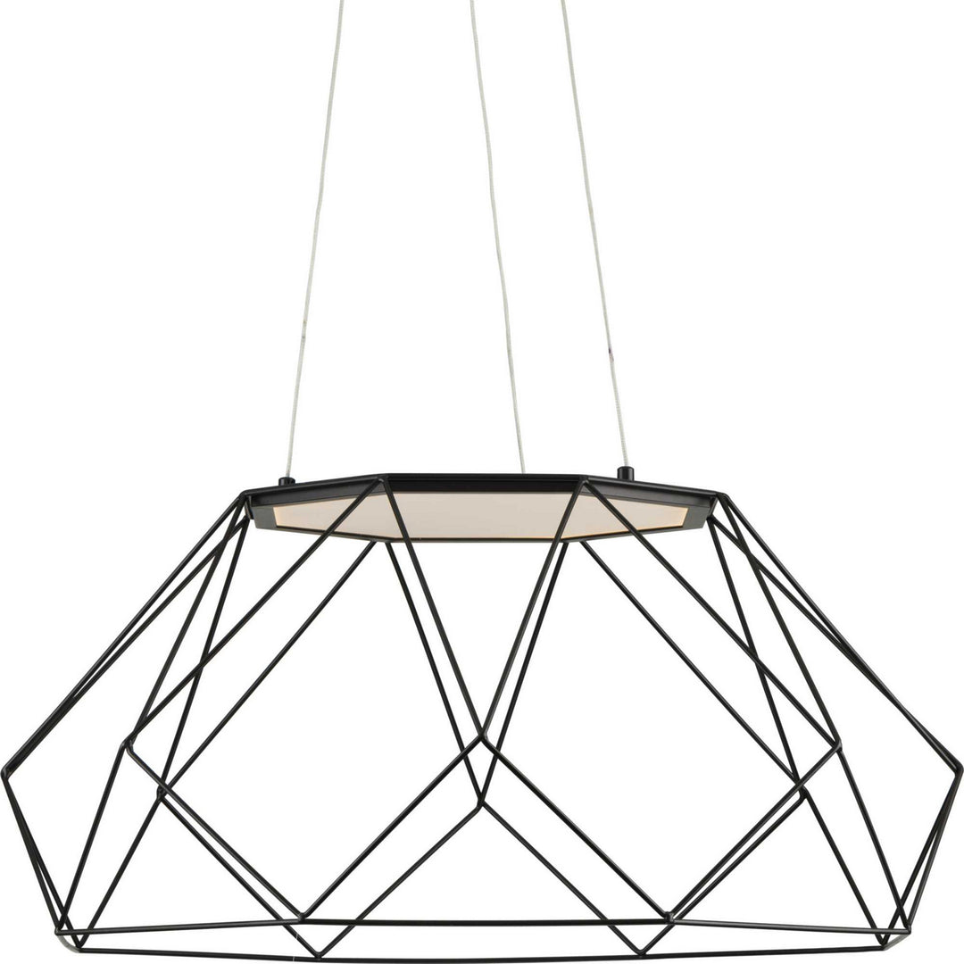 Geodesic LED LED Pendant in Matte Black - available from The Lighting Shoppe, trusted by Canadian homeowners