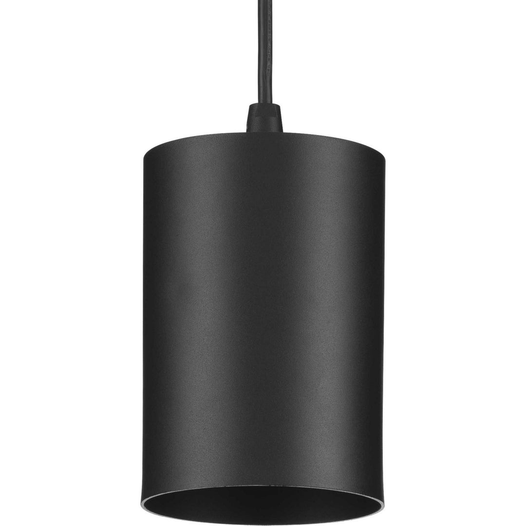5IN CYL RNDS One Light Pendant in Matte Black - available from The Lighting Shoppe, trusted by Canadian homeowners