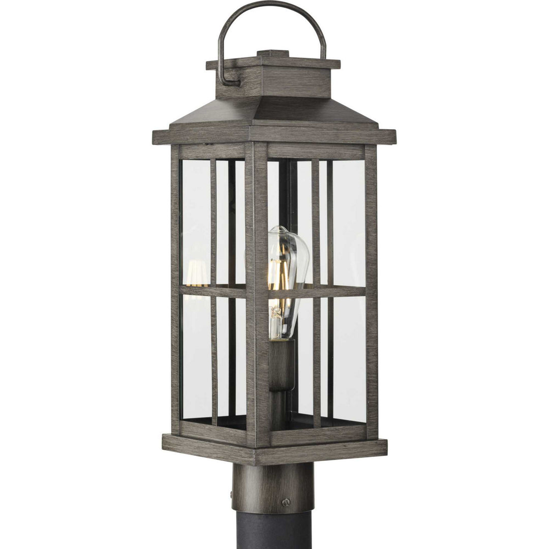 Williamston One Light Post Lantern in Antique Pewter - available from The Lighting Shoppe, trusted by Canadian homeowners