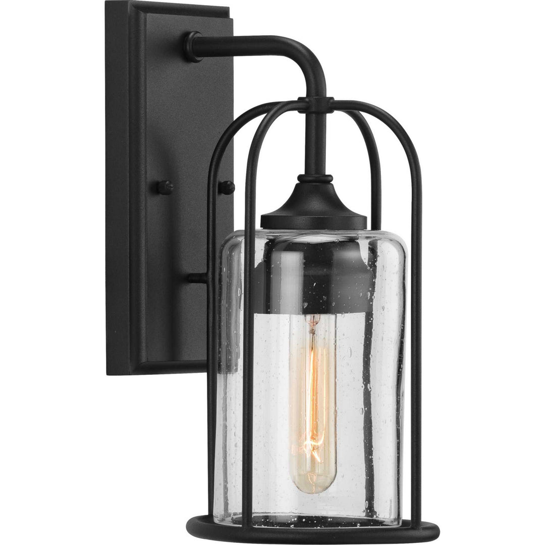 Watch Hill One Light Wall Lantern in Textured Black - available from The Lighting Shoppe, trusted by Canadian homeowners