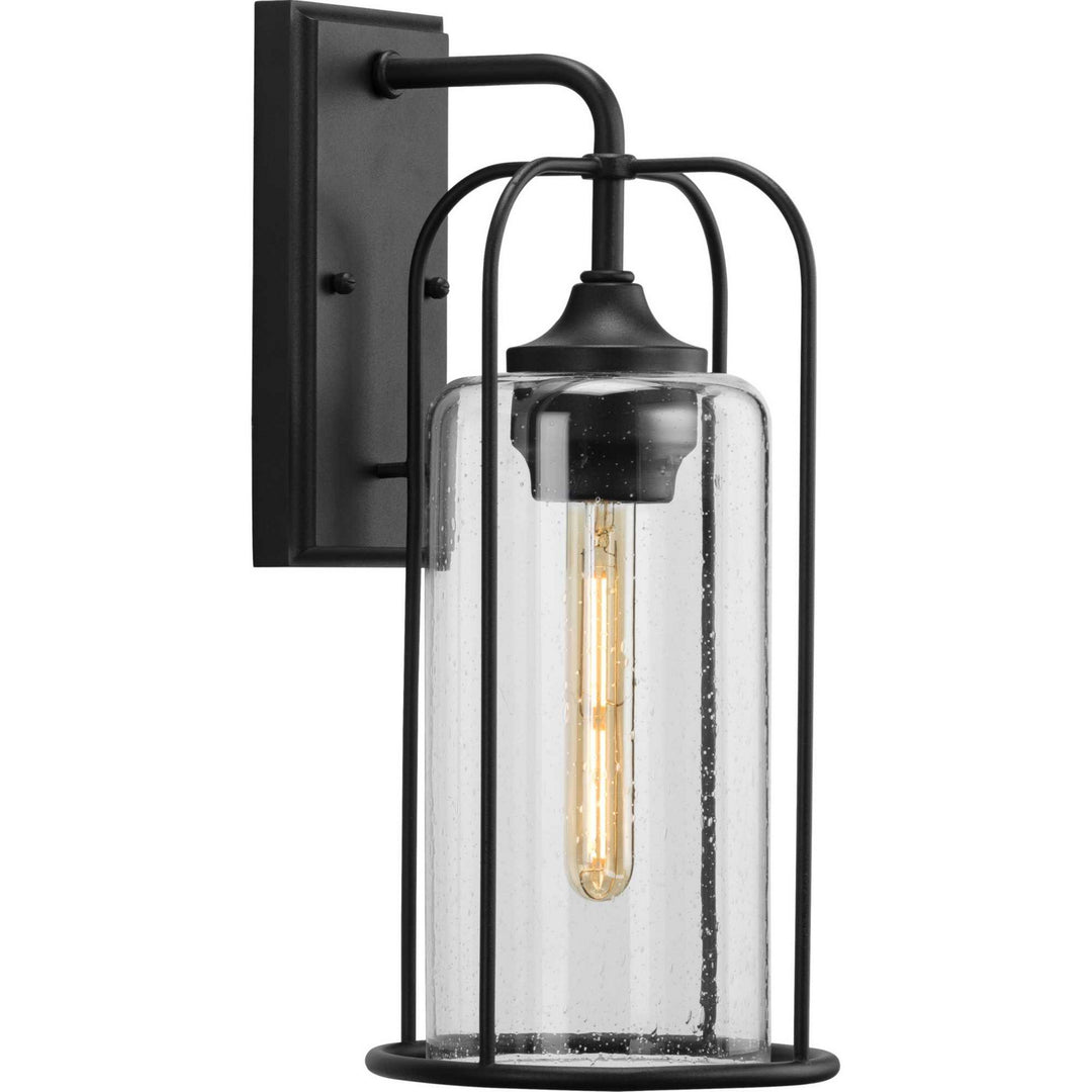 Watch Hill One Light Wall Lantern in Textured Black - available from The Lighting Shoppe, trusted by Canadian homeowners