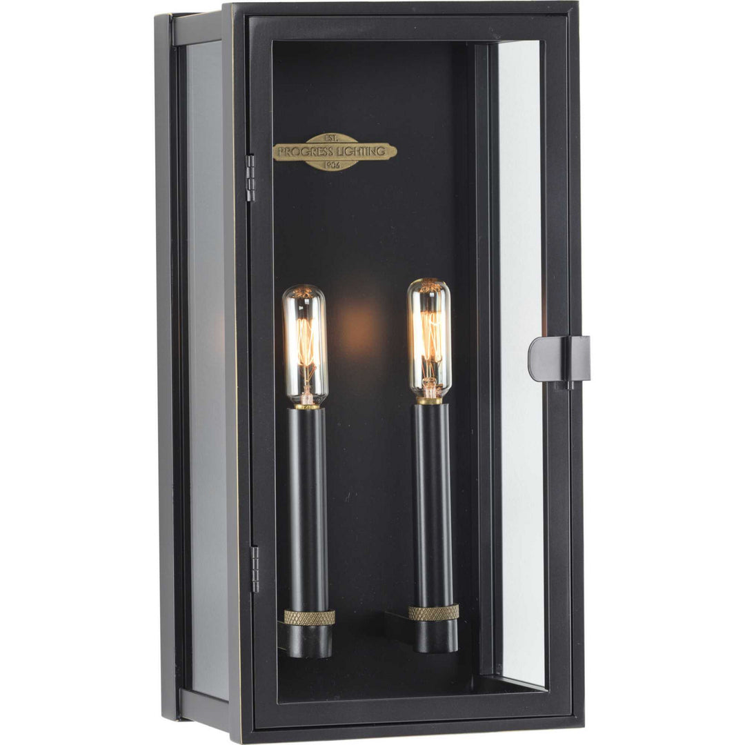 Progress Canada - P560268-108 - Two Light Wall Lantern - Stature - Oil Rubbed Bronze