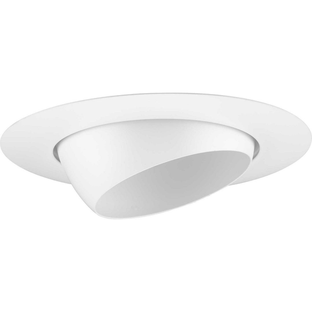 6" Eyeball Trim for 6" Housing Eyeball Recessed Trim in Satin White - available from The Lighting Shoppe, trusted by Canadian homeowners