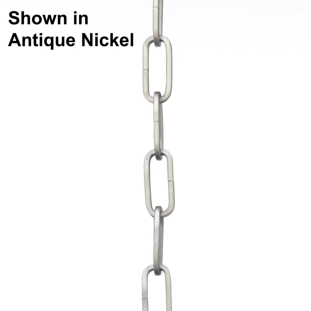 Accessory Chain - Square Profile Chain in Galvanized - available from The Lighting Shoppe, trusted by Canadian homeowners
