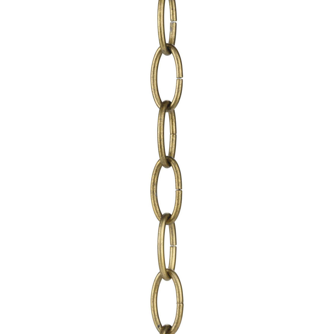 Accessory Chain Chain in Distressed Brass - available from The Lighting Shoppe, trusted by Canadian homeowners