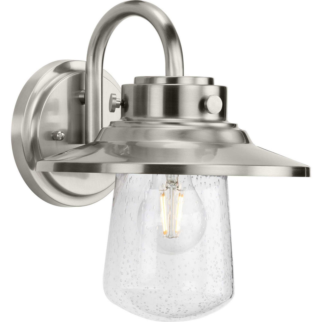 Tremont One Light Wall Lantern in Stainless Steel - available from The Lighting Shoppe, trusted by Canadian homeowners