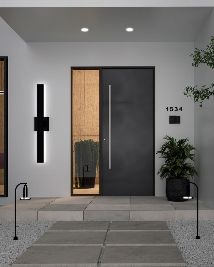 Kuzco Canada - AT7928-BK - LED Wall Sconce - Vesta - Black
