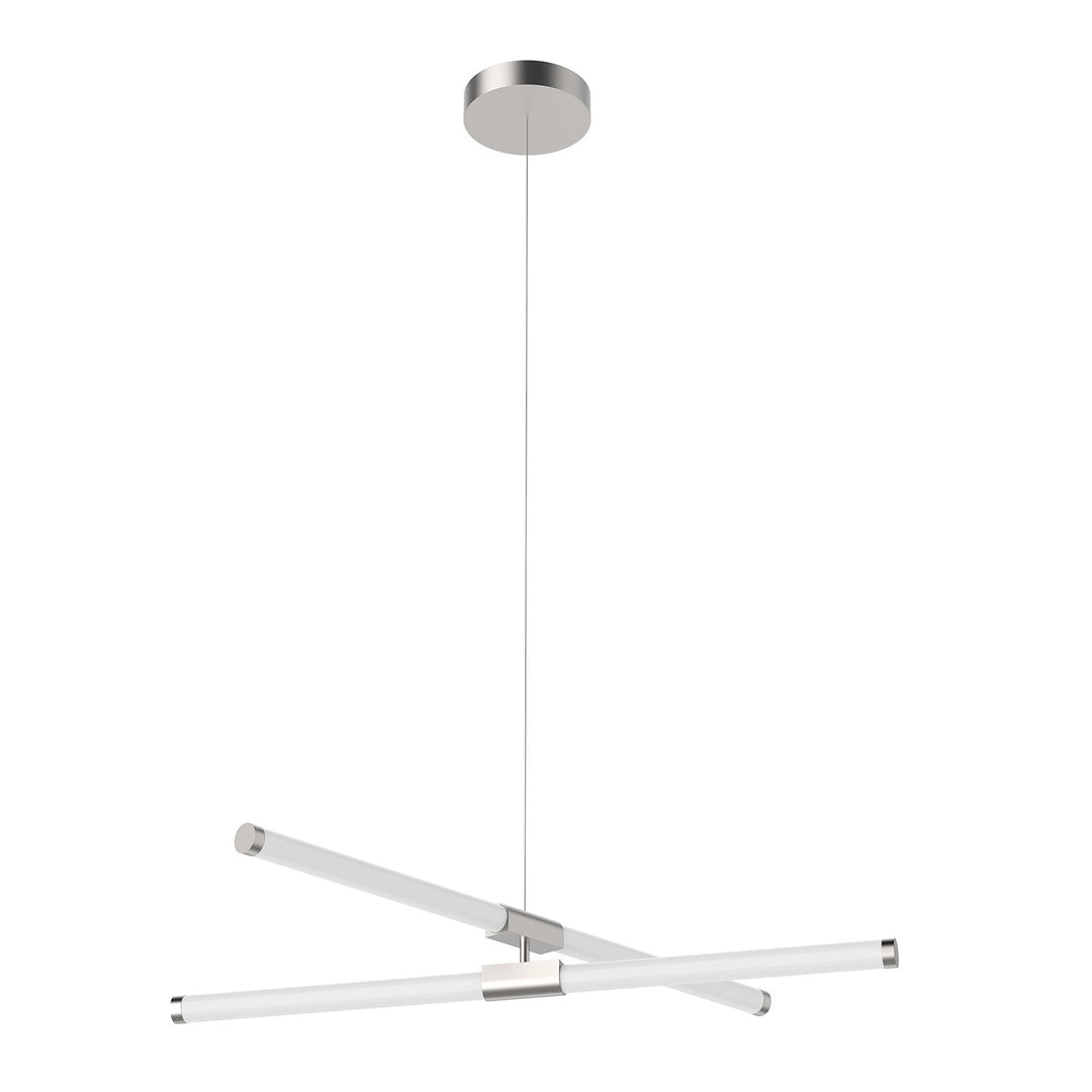 Kuzco Canada - CH18537-BN - LED Chandelier - Akari - Brushed Nickel