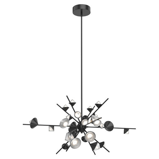 Kuzco Canada - CH50848-BK - LED Chandelier - Geode - Black