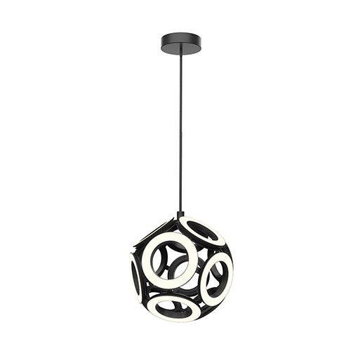Magellan LED Chandelier in Black - available from The Lighting Shoppe, trusted by Canadian homeowners