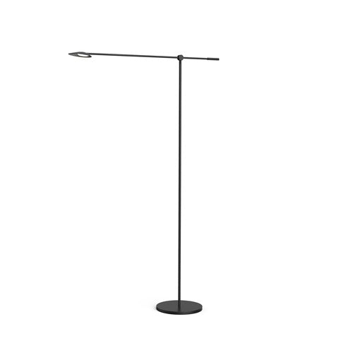 Rotaire LED Floor Lamp in Black - available from The Lighting Shoppe, trusted by Canadian homeowners