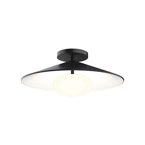 Kuzco Canada - FM22815-BK/WH - LED Flush Mount - Cruz - Metal - Black/White