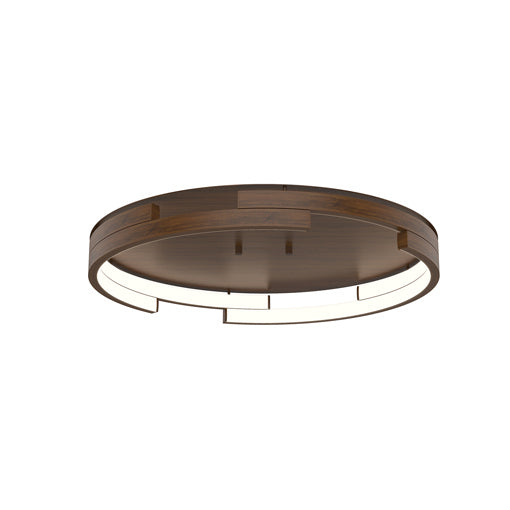 Kuzco Canada - FM52719-WT - LED Flush Mount - Anello Minor - Walnut