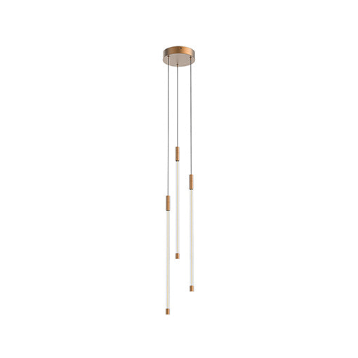 Motif LED Pendant in Brushed Gold - available from The Lighting Shoppe, trusted by Canadian homeowners