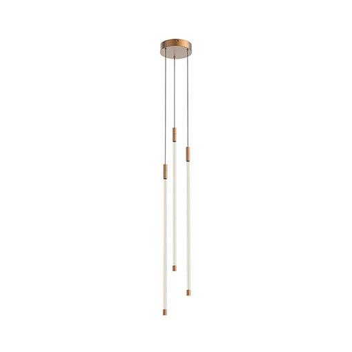 Motif LED Pendant in Brushed Gold - available from The Lighting Shoppe, trusted by Canadian homeowners
