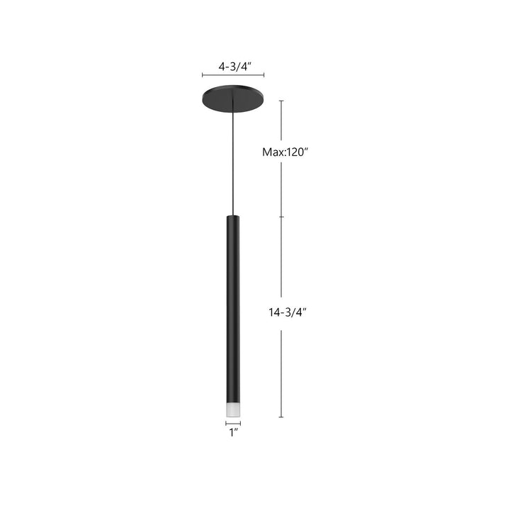 Kuzco Canada - PD15415-BK - LED Pendant - Elixir - Black
