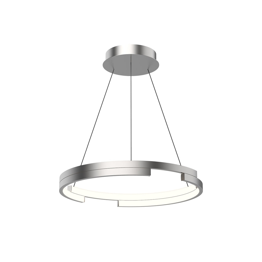 Anello Minor LED Pendant in Brushed Nickel - available from The Lighting Shoppe, trusted by Canadian homeowners