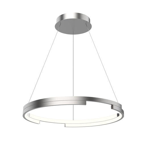 Anello Minor LED Pendant in Brushed Nickel - available from The Lighting Shoppe, trusted by Canadian homeowners