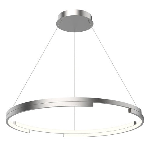 Anello Minor LED Pendant in Brushed Nickel - available from The Lighting Shoppe, trusted by Canadian homeowners