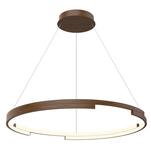 Kuzco Canada - PD52732-WT - LED Pendant - Anello Minor - Walnut