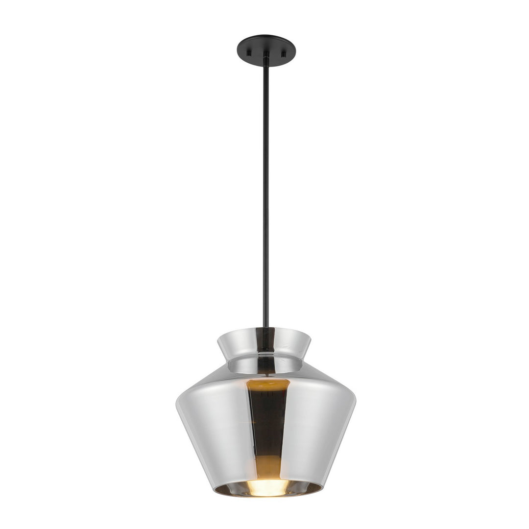 Kuzco Canada - PD62013-BK/CH - LED Pendant - Trinity - Black/Chrome