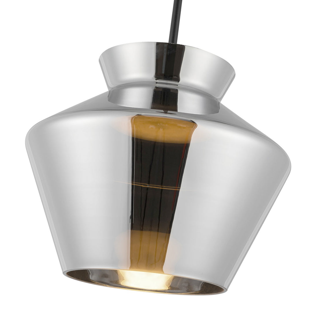 Kuzco Canada - PD62013-BK/CH - LED Pendant - Trinity - Black/Chrome