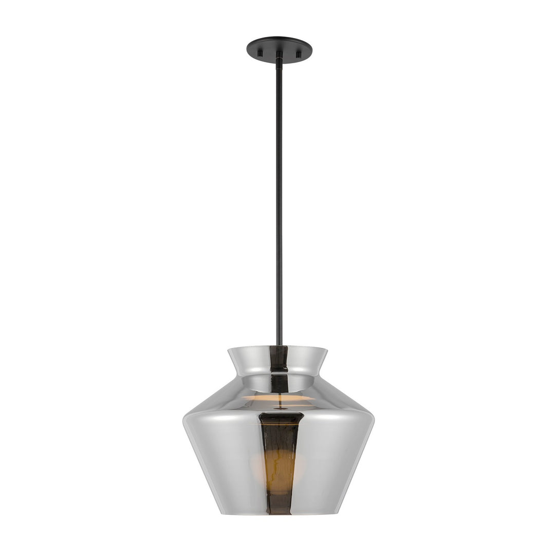 Trinity LED Pendant in Black/Chrome - available from The Lighting Shoppe, trusted by Canadian homeowners