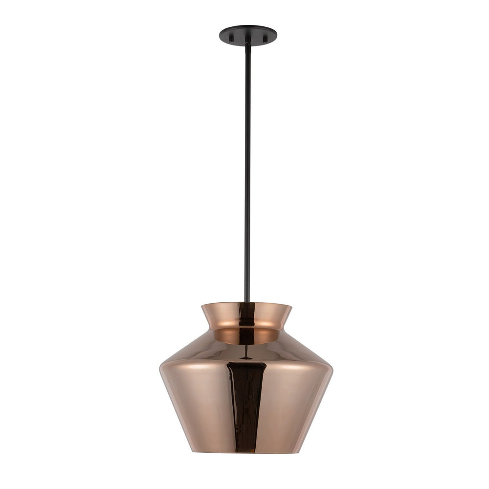Kuzco Canada - PD62013-BK/CP - LED Pendant - Trinity - Black/Copper