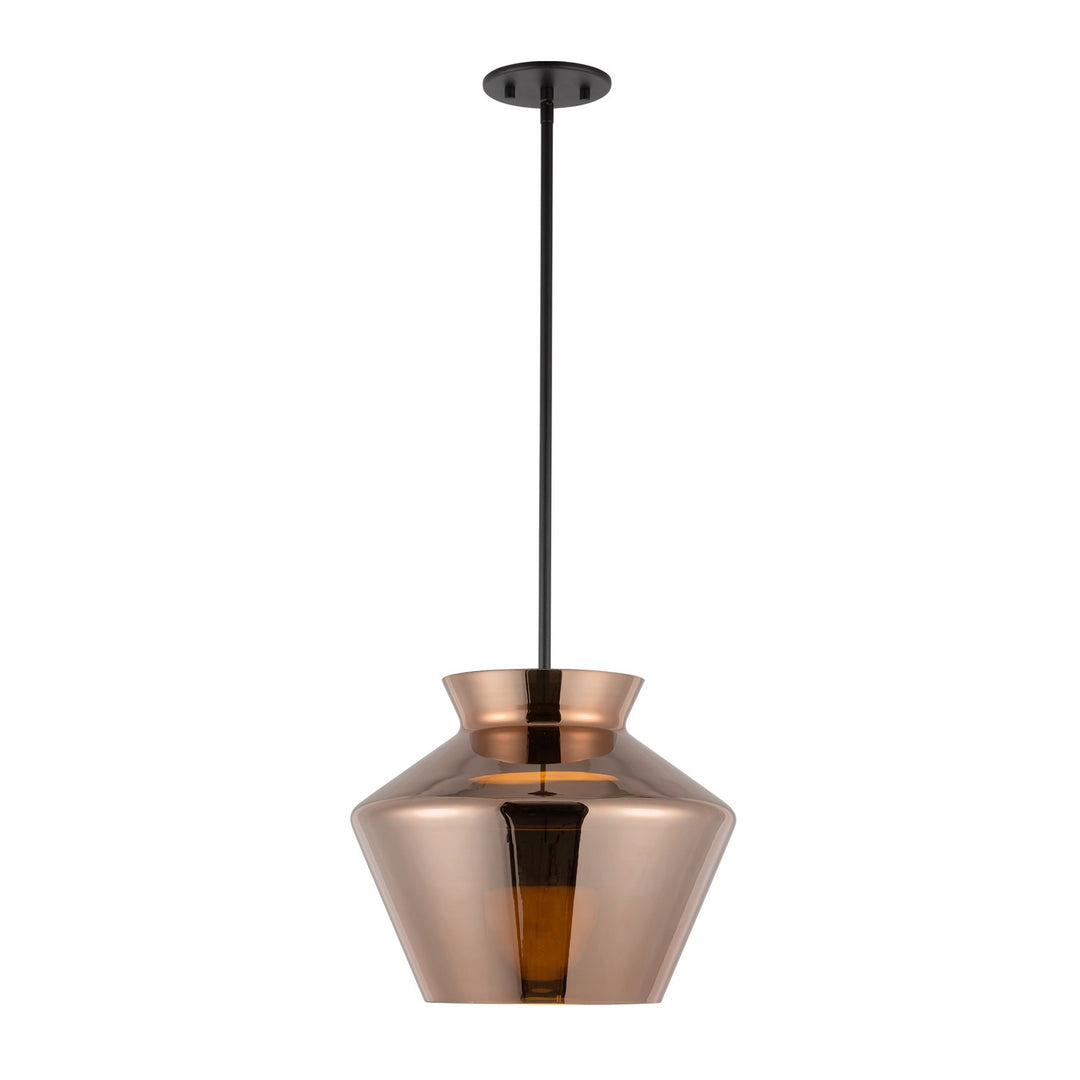 Trinity LED Pendant in Black/Copper - available from The Lighting Shoppe, trusted by Canadian homeowners