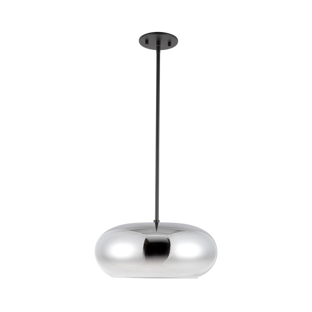 Kuzco Canada - PD62014-BK/CH - LED Pendant - Trinity - Black/Chrome