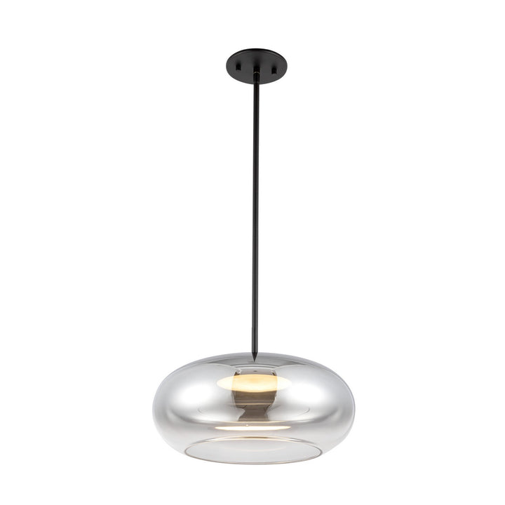 Kuzco Canada - PD62014-BK/CH - LED Pendant - Trinity - Black/Chrome