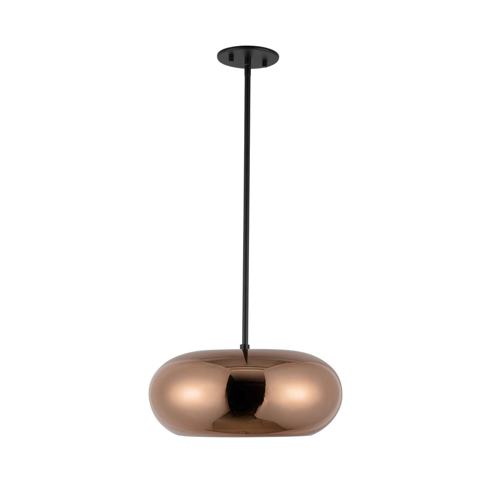 Kuzco Canada - PD62014-BK/CP - LED Pendant - Trinity - Black/Copper