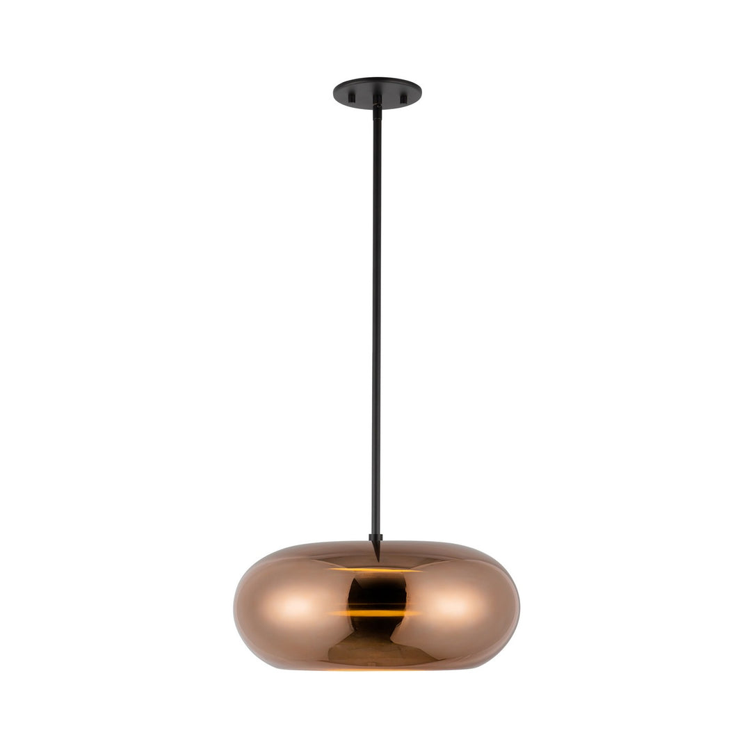 Trinity LED Pendant in Black/Copper - available from The Lighting Shoppe, trusted by Canadian homeowners