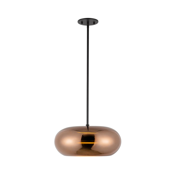 Kuzco Canada - PD62014-BK/CP - LED Pendant - Trinity - Black/Copper