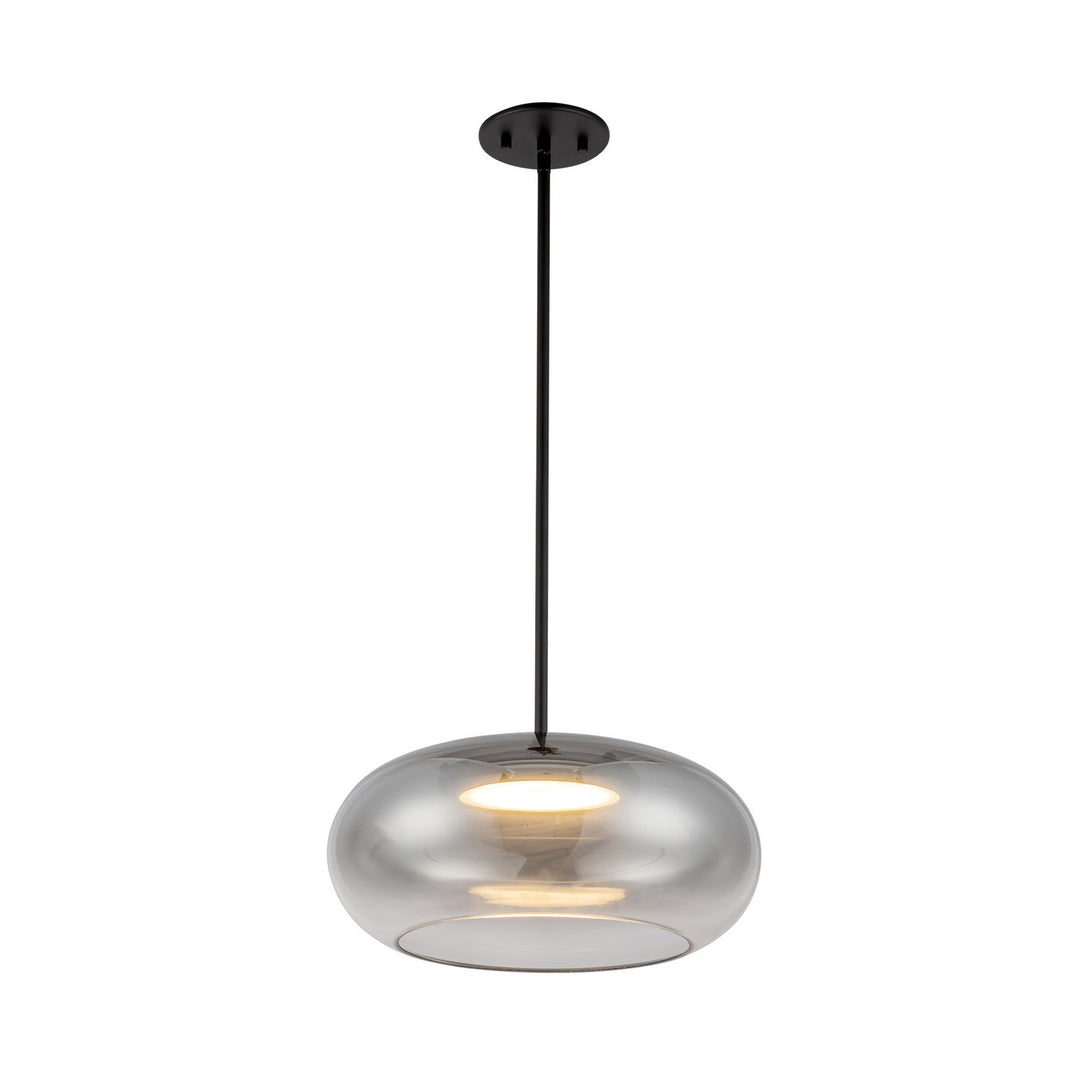 Kuzco Canada - PD62014-BK/SM - LED Pendant - Trinity - Black/Smoked