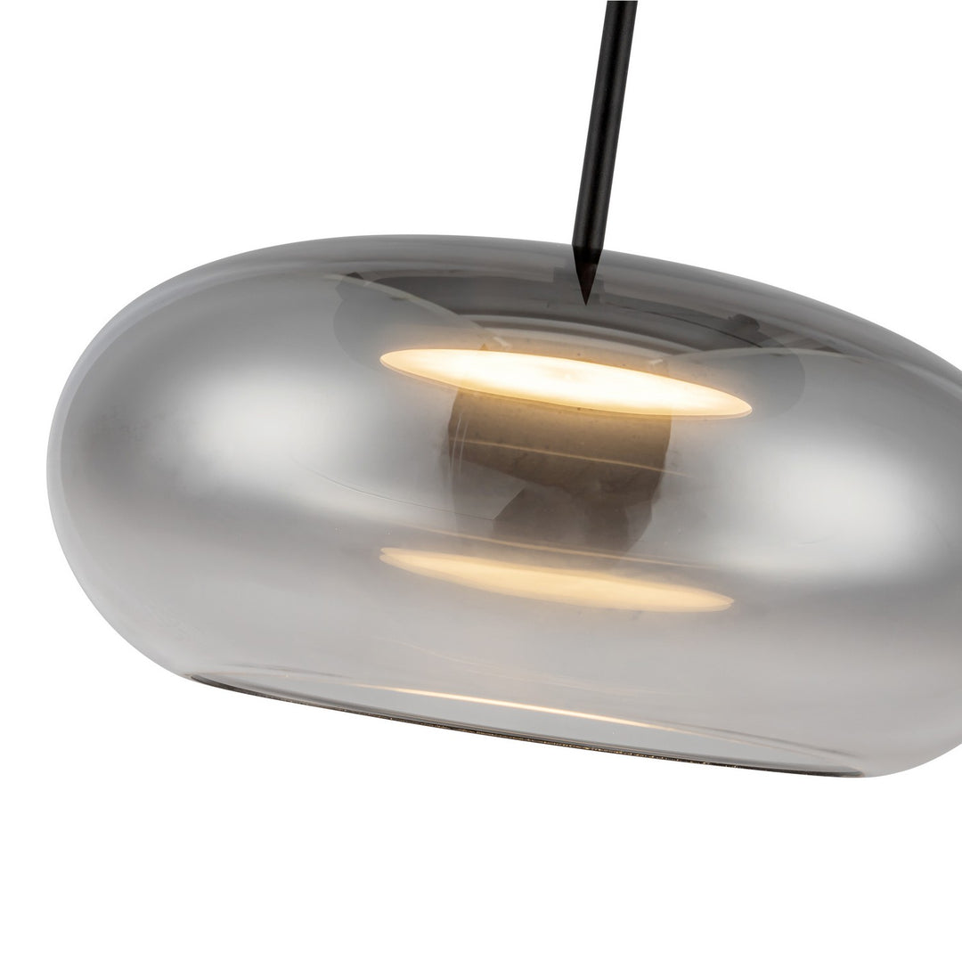 Kuzco Canada - PD62014-BK/SM - LED Pendant - Trinity - Black/Smoked