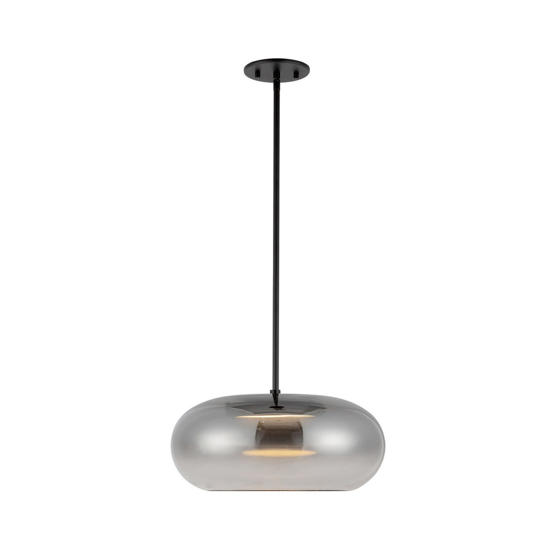 Trinity LED Pendant in Black/Smoked - available from The Lighting Shoppe, trusted by Canadian homeowners