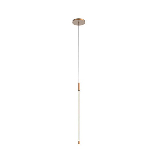 Motif LED Pendant in Brushed Gold - available from The Lighting Shoppe, trusted by Canadian homeowners