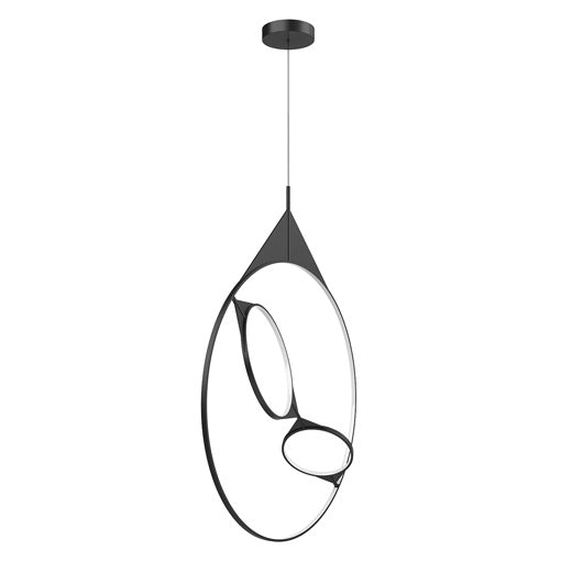 Serif LED Pendant in Black - available from The Lighting Shoppe, trusted by Canadian homeowners