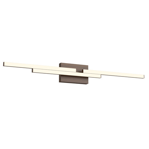 Kuzco Canada - VL52738-WT - LED Bathroom Fixture - Anello Minor - Walnut
