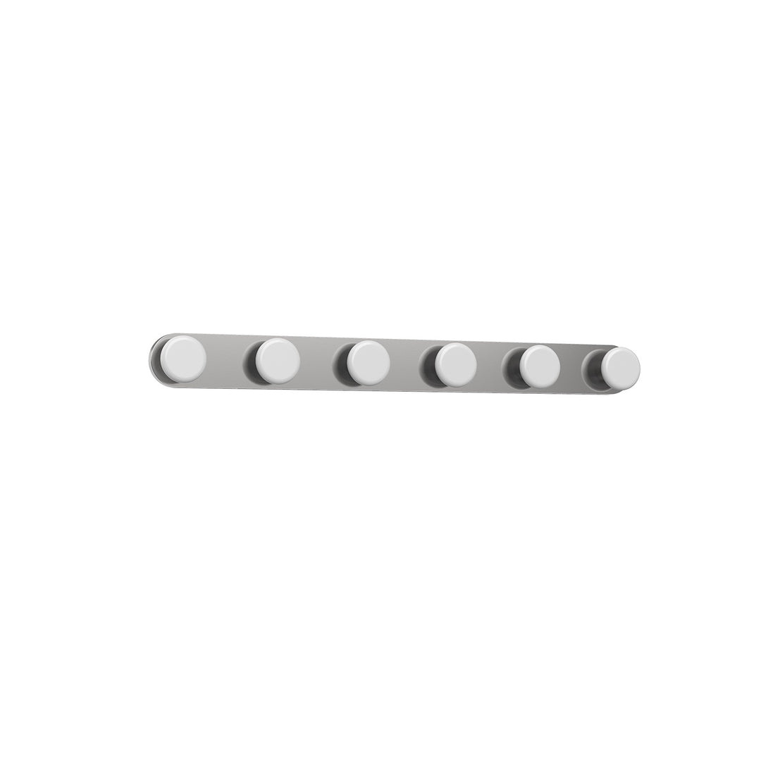 Rezz LED Bathroom Fixture in Brushed Nickel - available from The Lighting Shoppe, trusted by Canadian homeowners