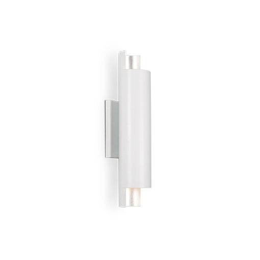 Kuzco Canada - WS41216-WH/SV - LED Wall Sconce - Dela - White/Silver