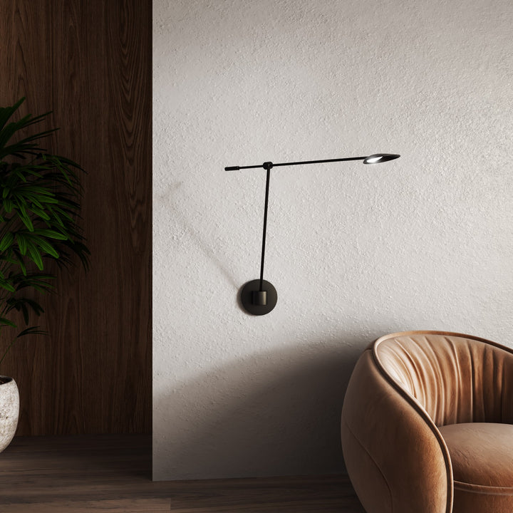 Kuzco Canada - WS90101-BK - LED Wall Sconce - Rotaire - Black