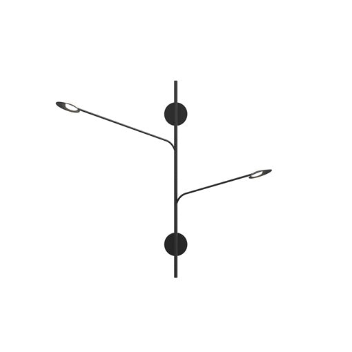 Rotaire LED Wall Sconce in Black - available from The Lighting Shoppe, trusted by Canadian homeowners